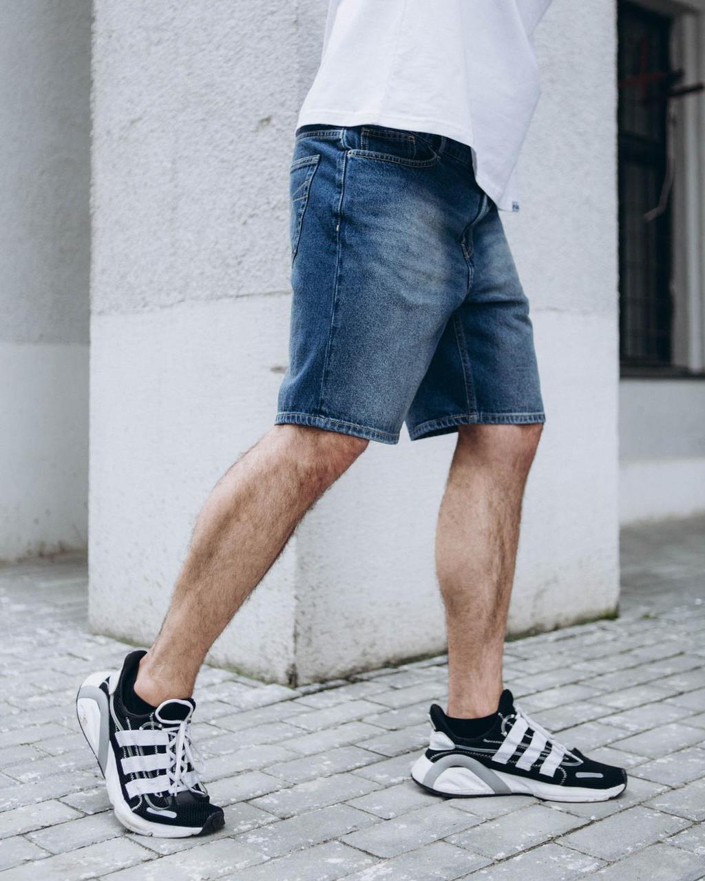 Шорти джинсові чоловічі Деним від бренду TURWEAR - Фото 6