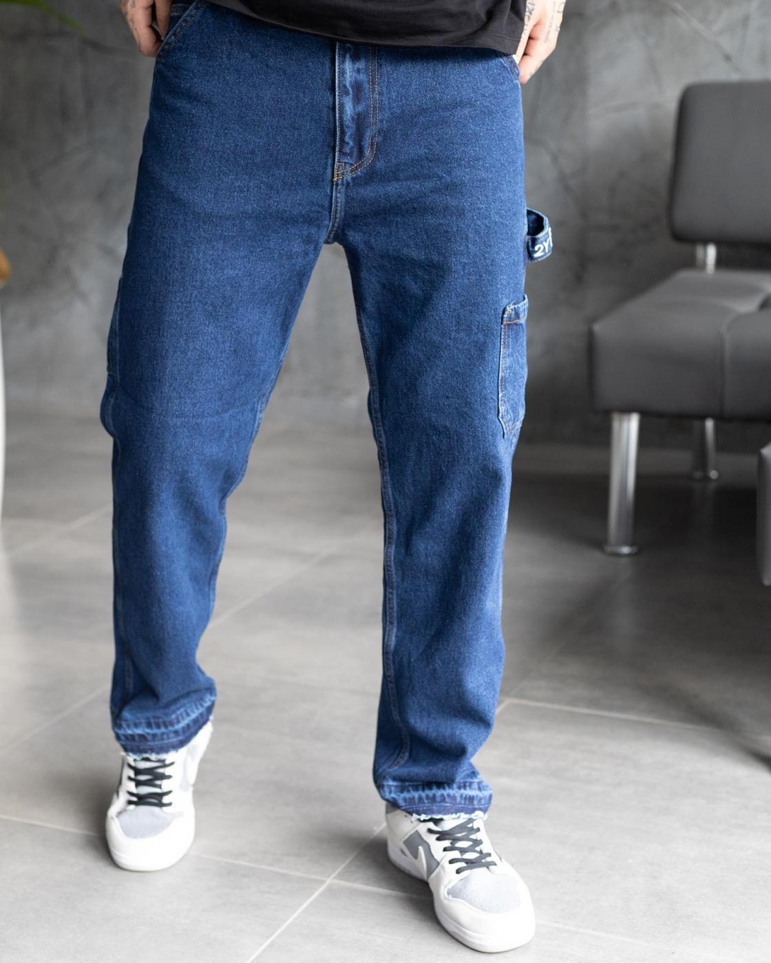 Базовые синие джинсы BEZET Basic с биркой