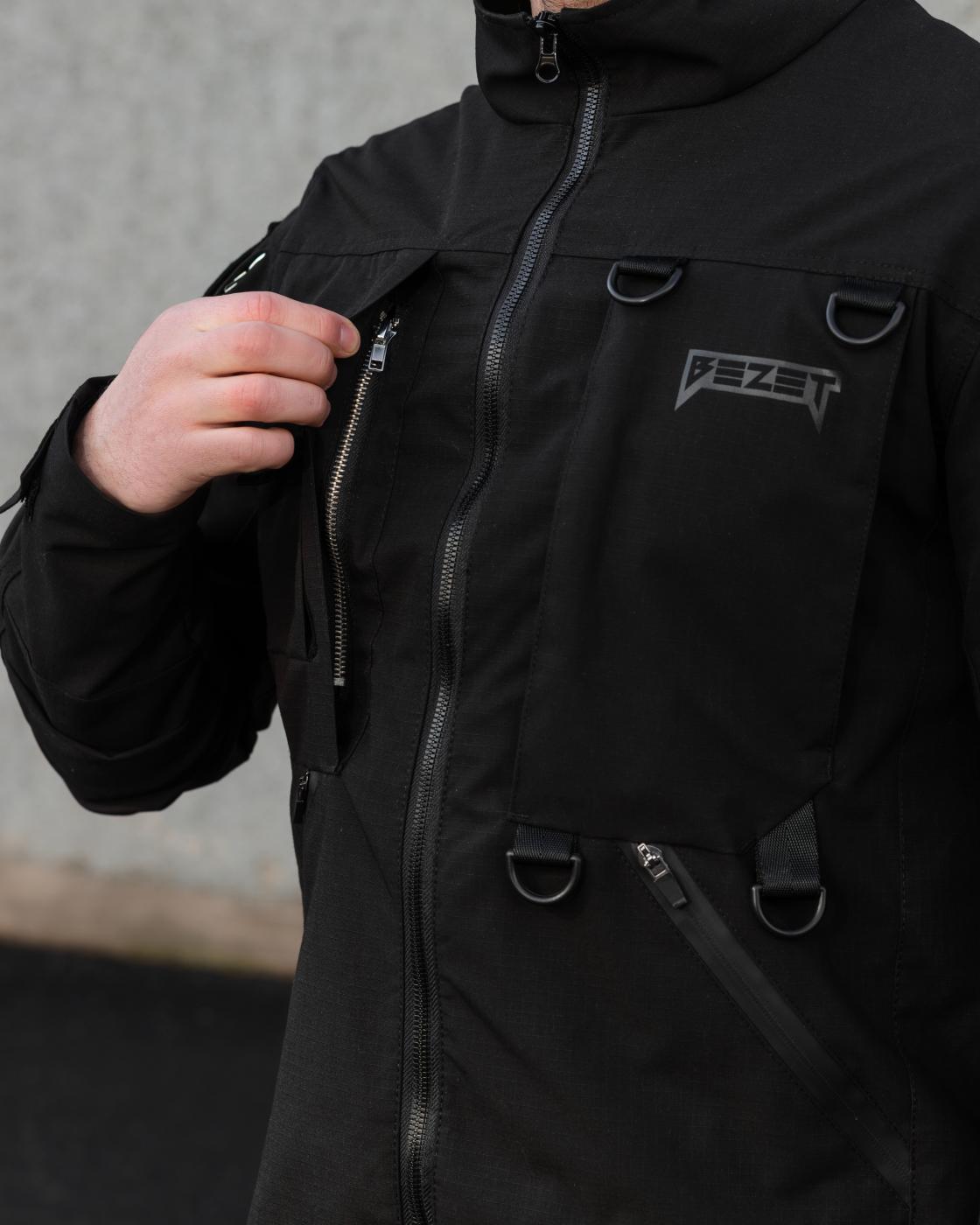 Куртка BEZET Блокпост черный - Фото 4