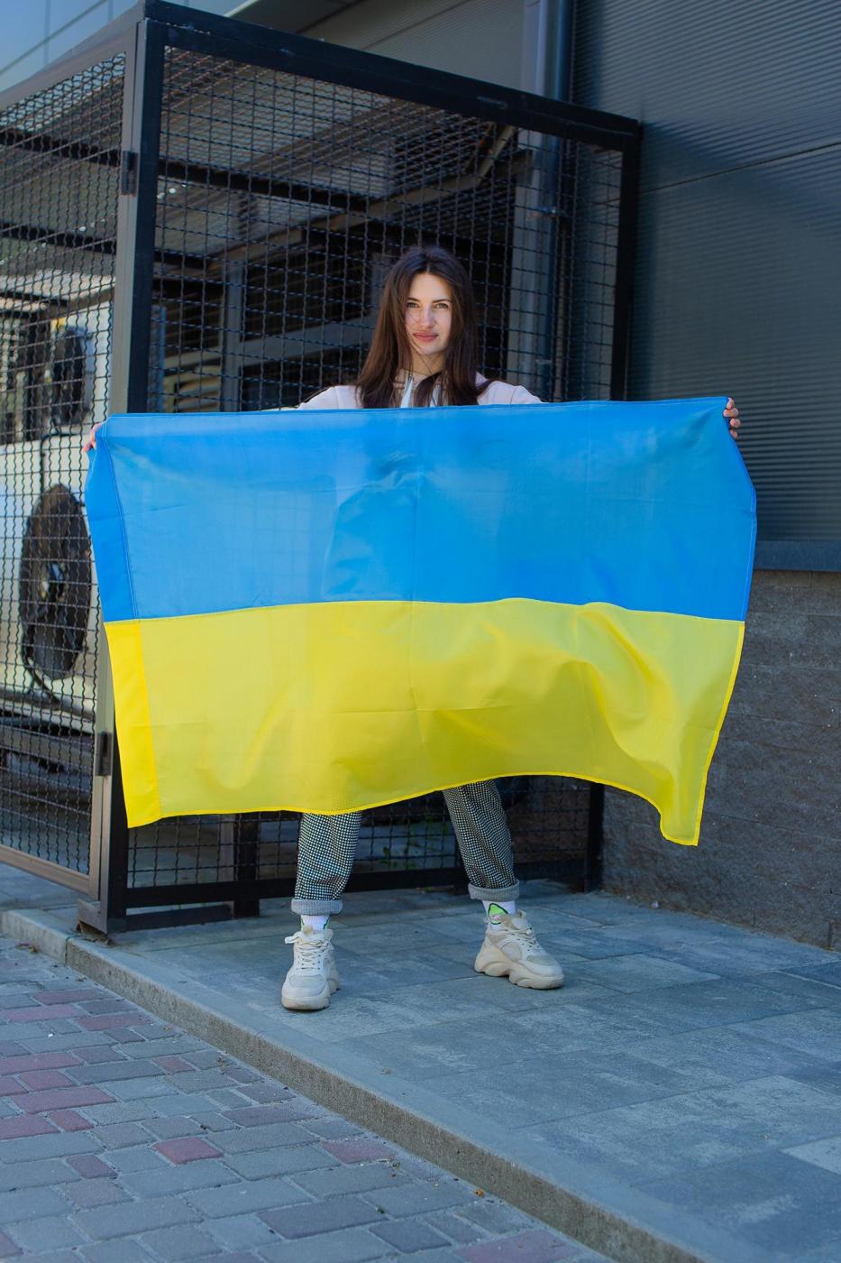 Прапор Without Україна Woman - Фото 1