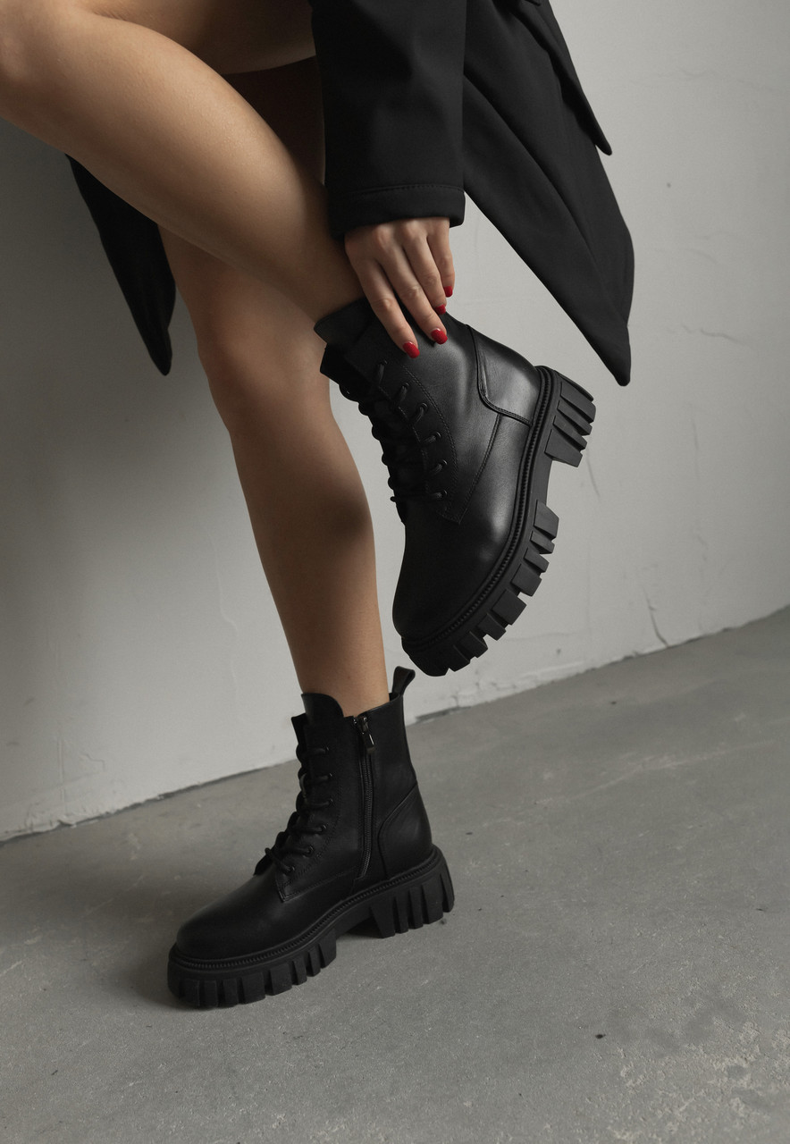 Шкіряні демісезонні жіночі черевики від бренду TUR модель Крісті (Kristy) розмір 35, 36, 37, 38, 39, 40 TURWEAR - Фото 10