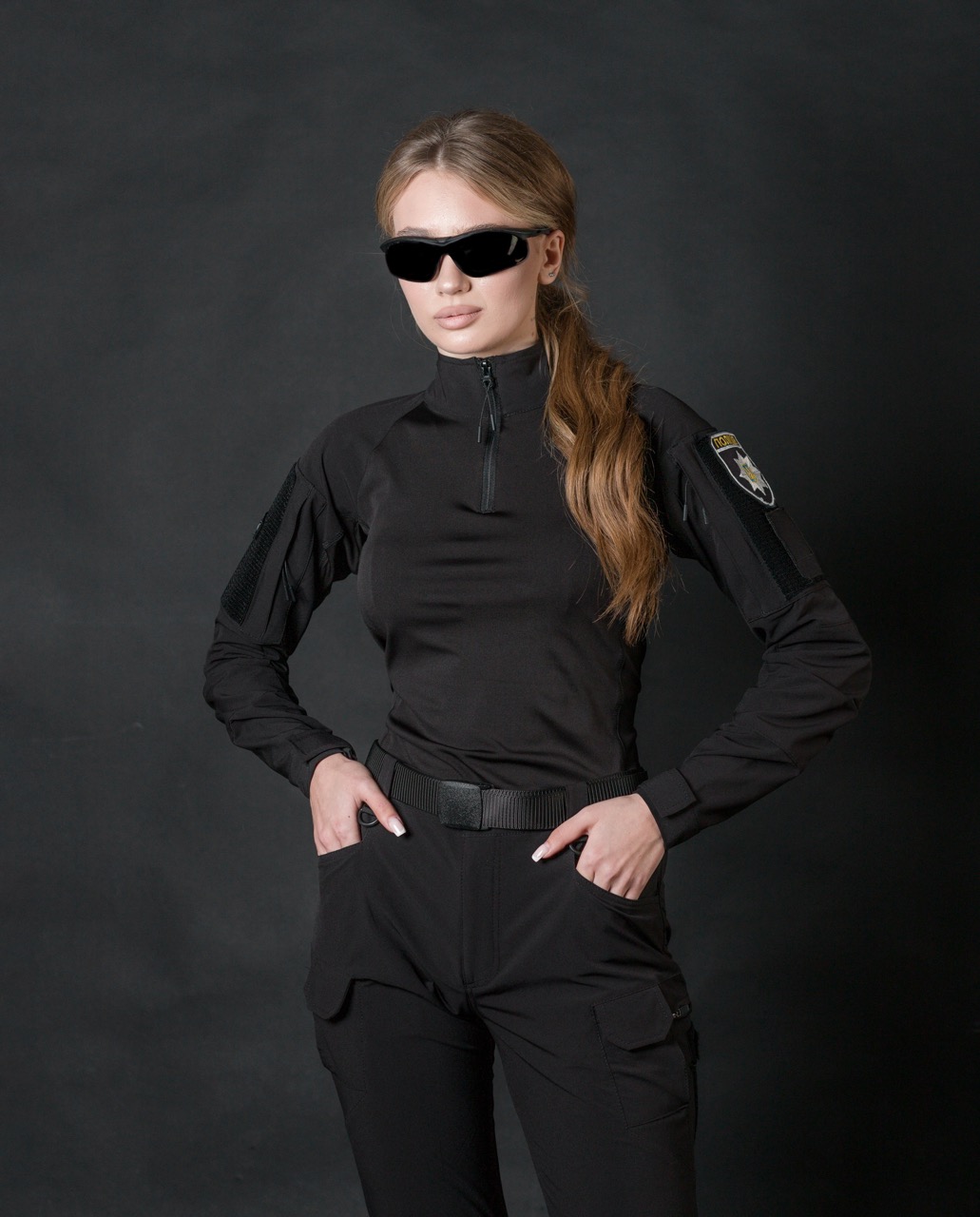 Рубашка тактическая женская BEZET Combat черный