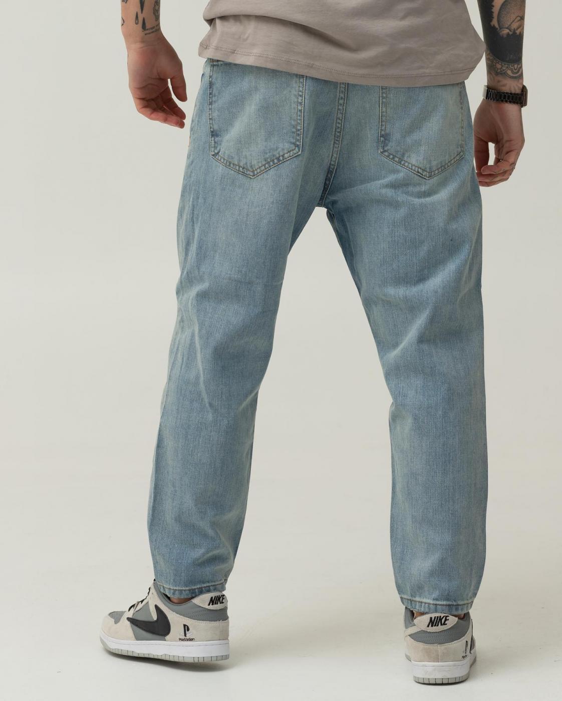 Базовые голубые джинсы BEZET Basic - Фото 3
