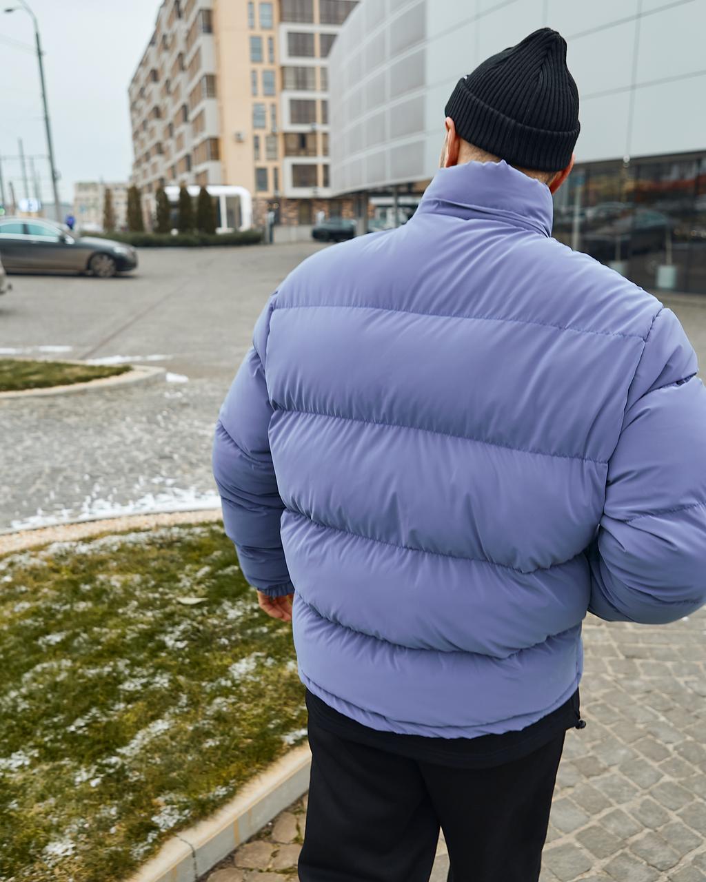 Зимняя мужская куртка Homie Silk лунный индиго Пушка Огонь - Фото 3