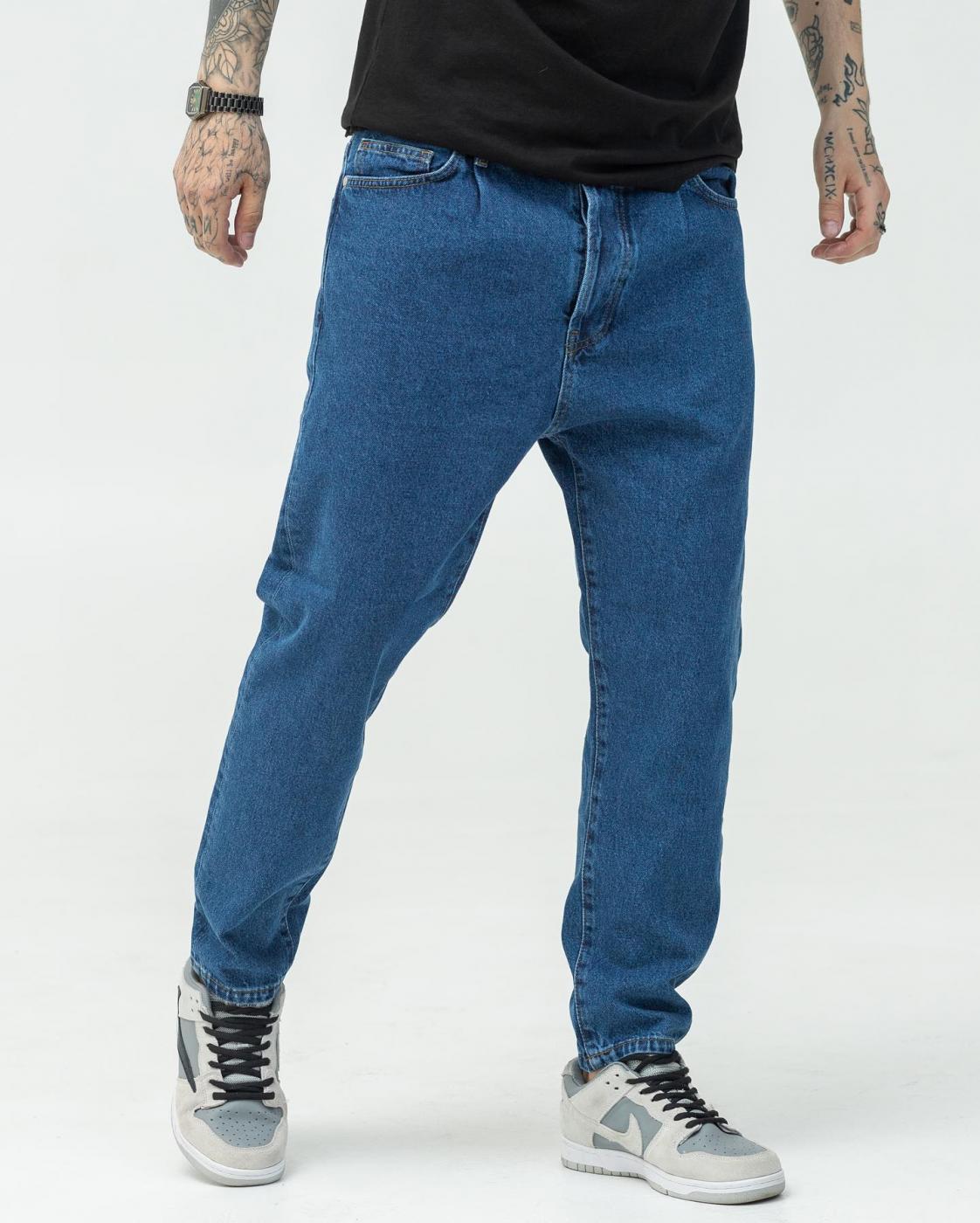 Синие джинсы базовые BEZET Slim
