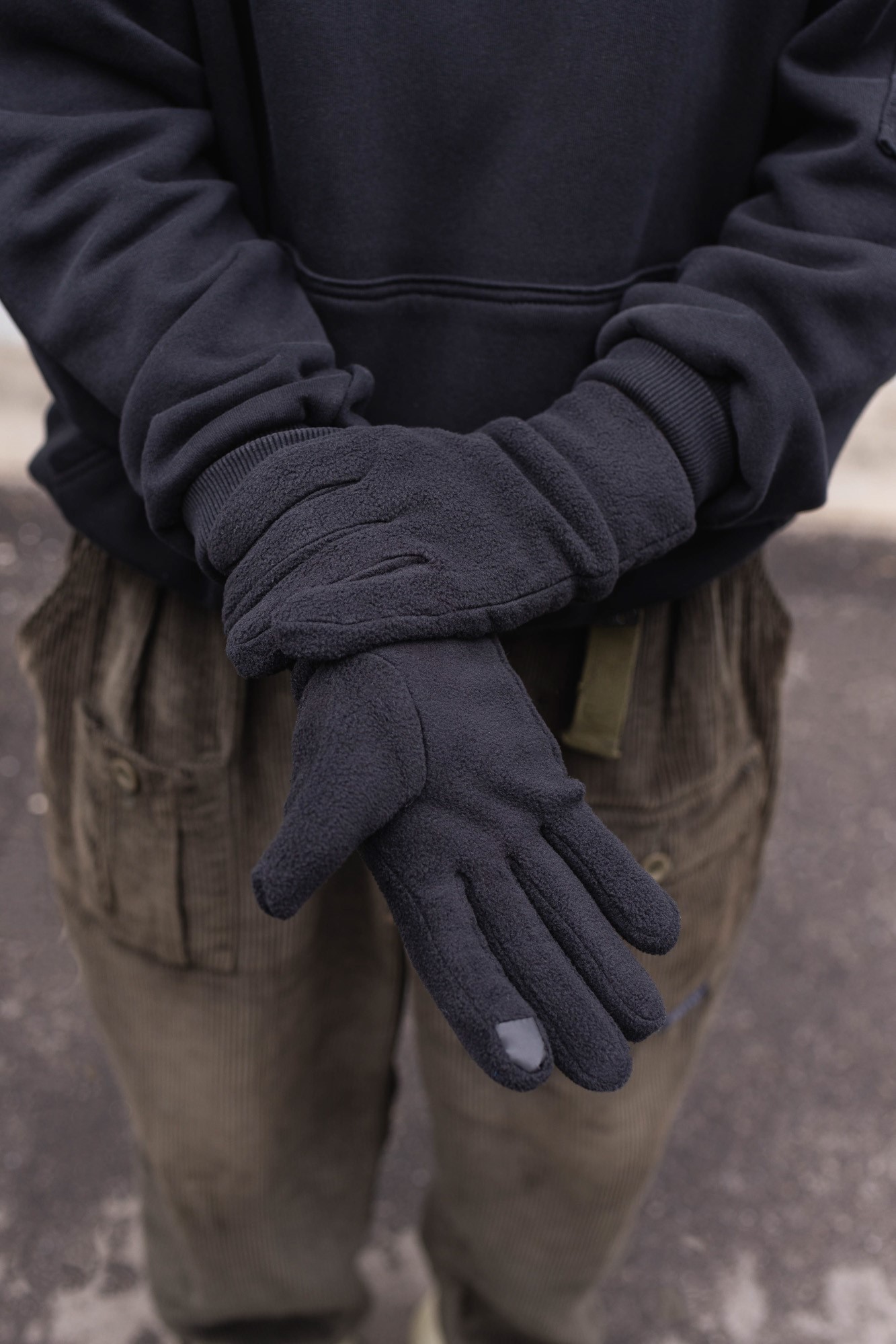 Сенсорні Перчатки Without Gloves Softshell 16-12 Black Man
