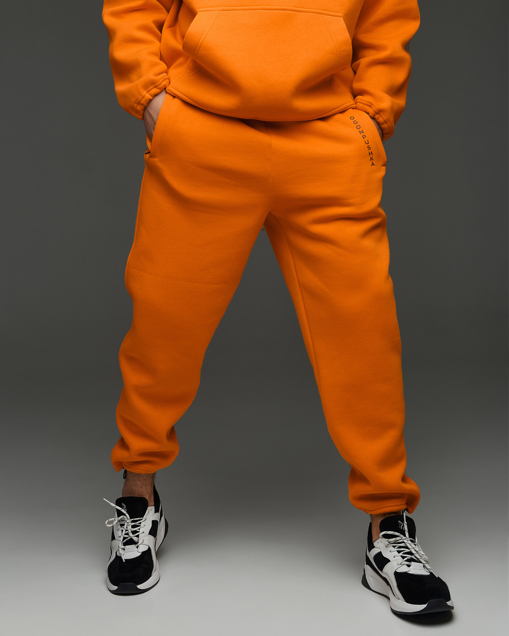 Спортивный костюм оверсайз Scale 2.0 оранжевый Пушка Огонь - Фото 4