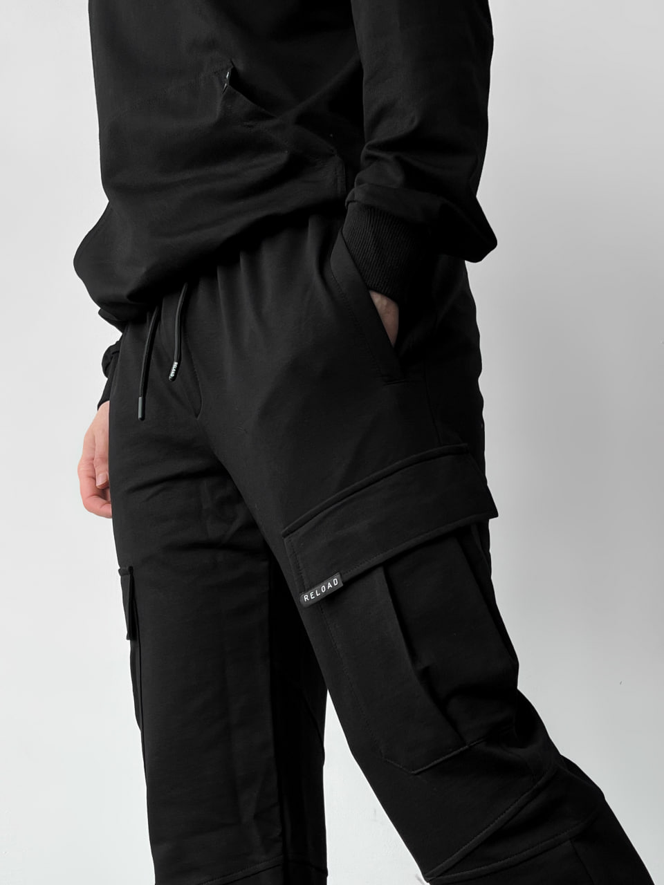 Чоловічі спортивні штани Reload Breethe, чорний - Фото 5