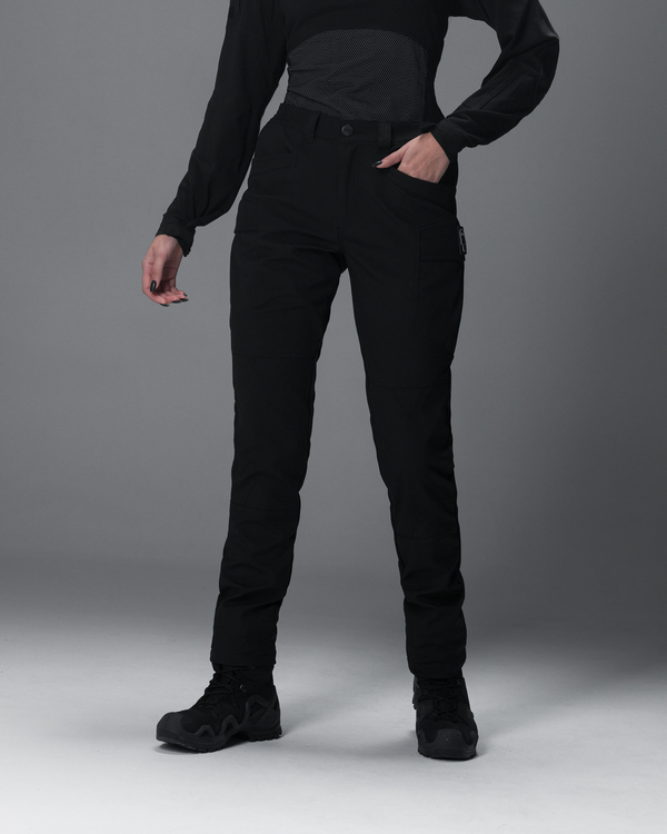 Жіночі брюки карго тактичні BEZET Капелан чорний - Фото 7