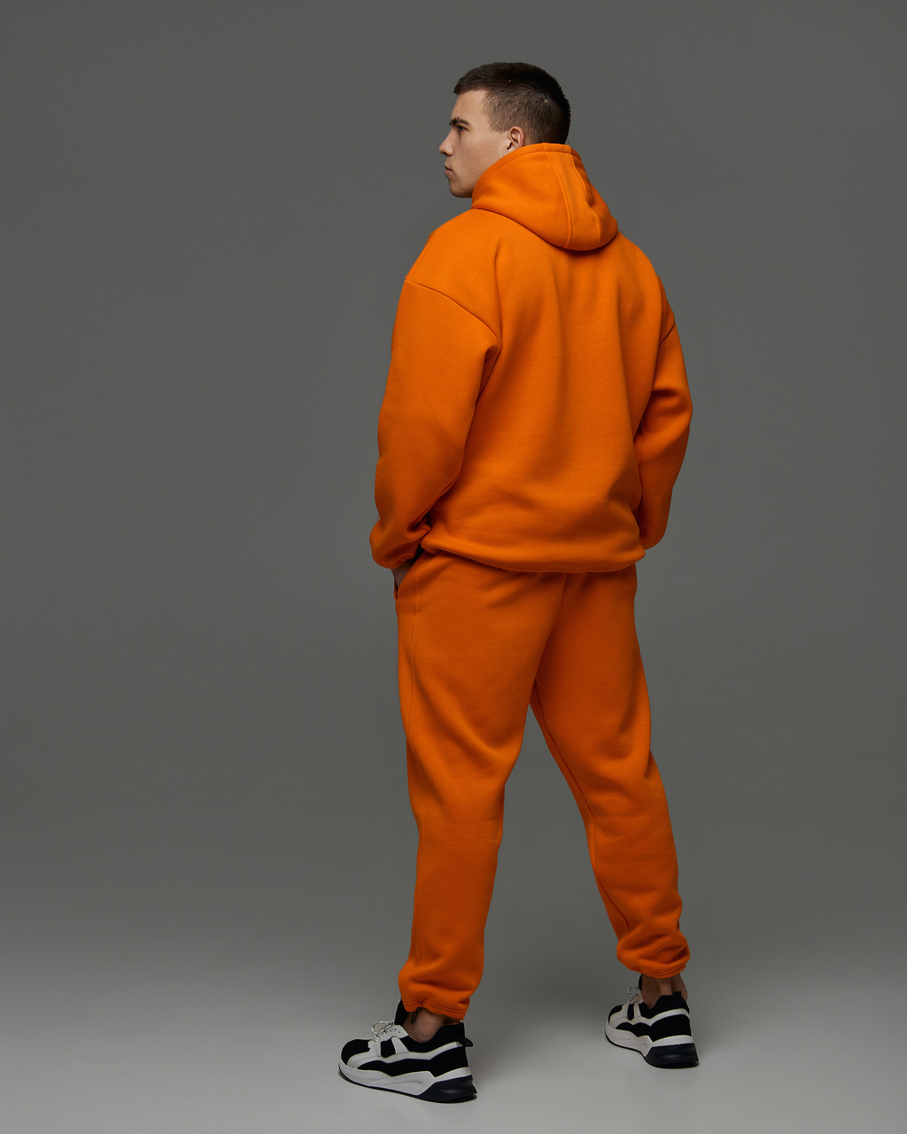 Спортивный костюм оверсайз Scale 2.0 оранжевый Пушка Огонь - Фото 6