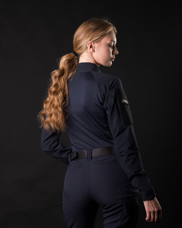 Сорочка тактична жіноча BEZET Combat синій - Фото 8