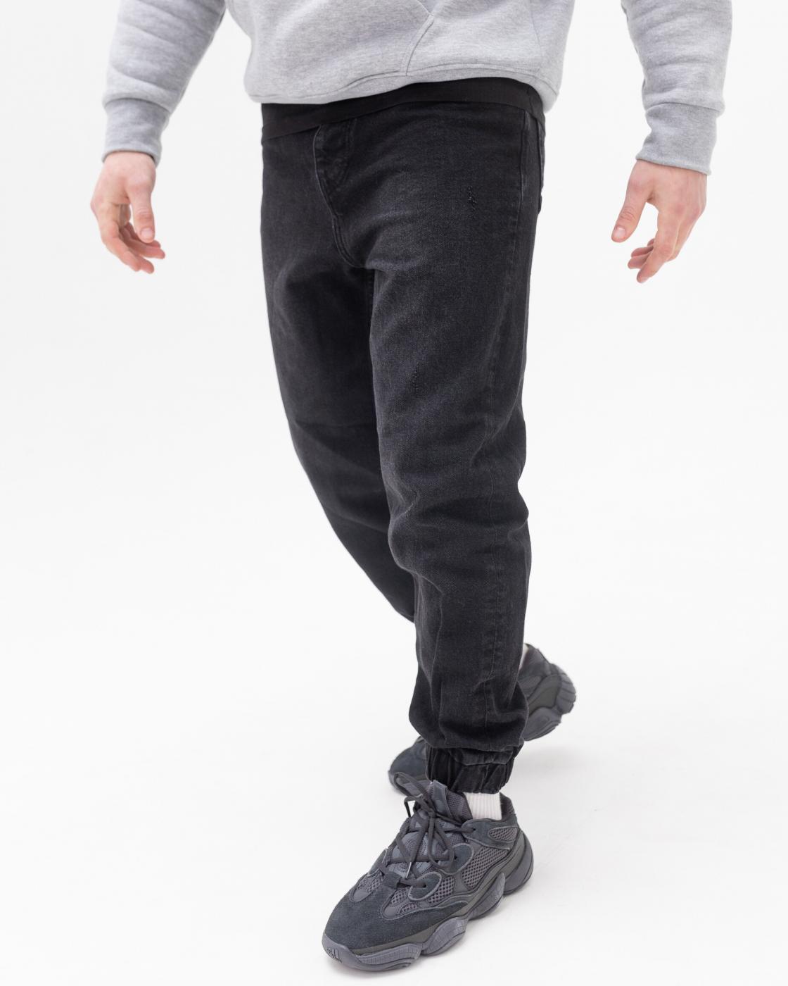 Молодіжні чорні джинсові джогери BEZET - Фото 5