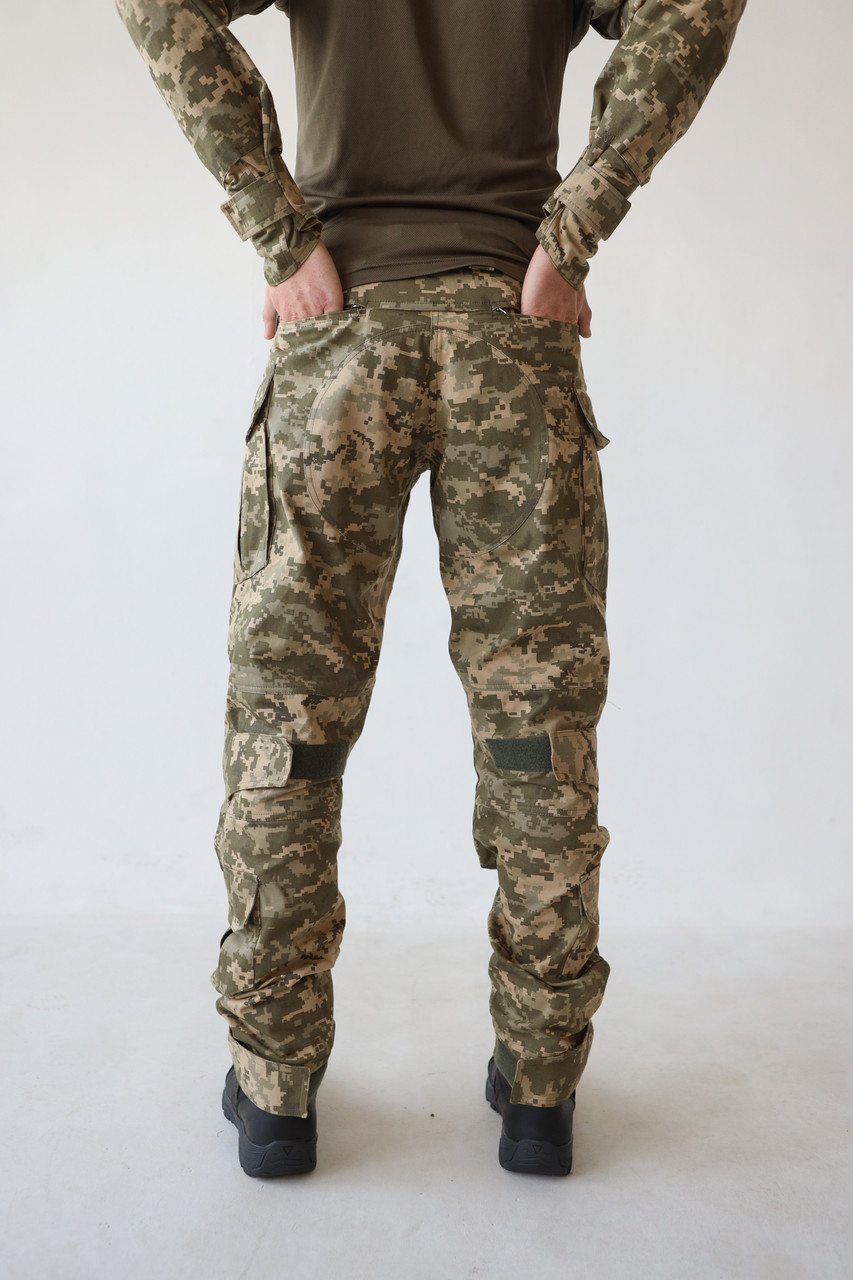 Штаны тактические с наколенниками, цвет пиксель, от бренда TUR Tactical TURWEAR - Фото 10