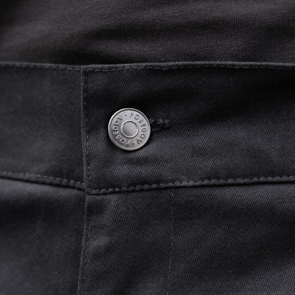 Чоловічі тактичні шорти з кишенями Pobedov Tactical B2 чорні POBEDOV - Фото 7