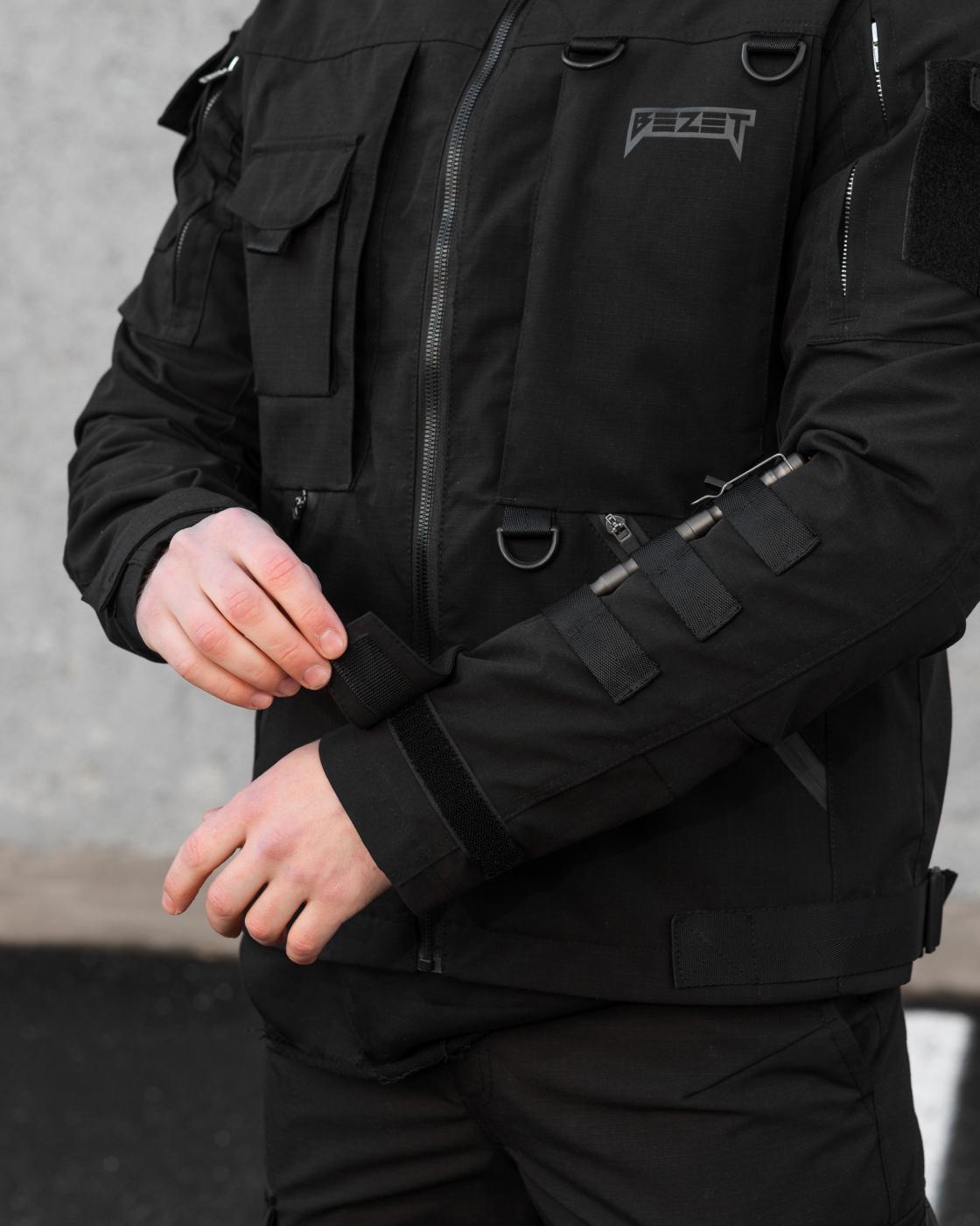 Куртка BEZET Блокпост черный - Фото 10