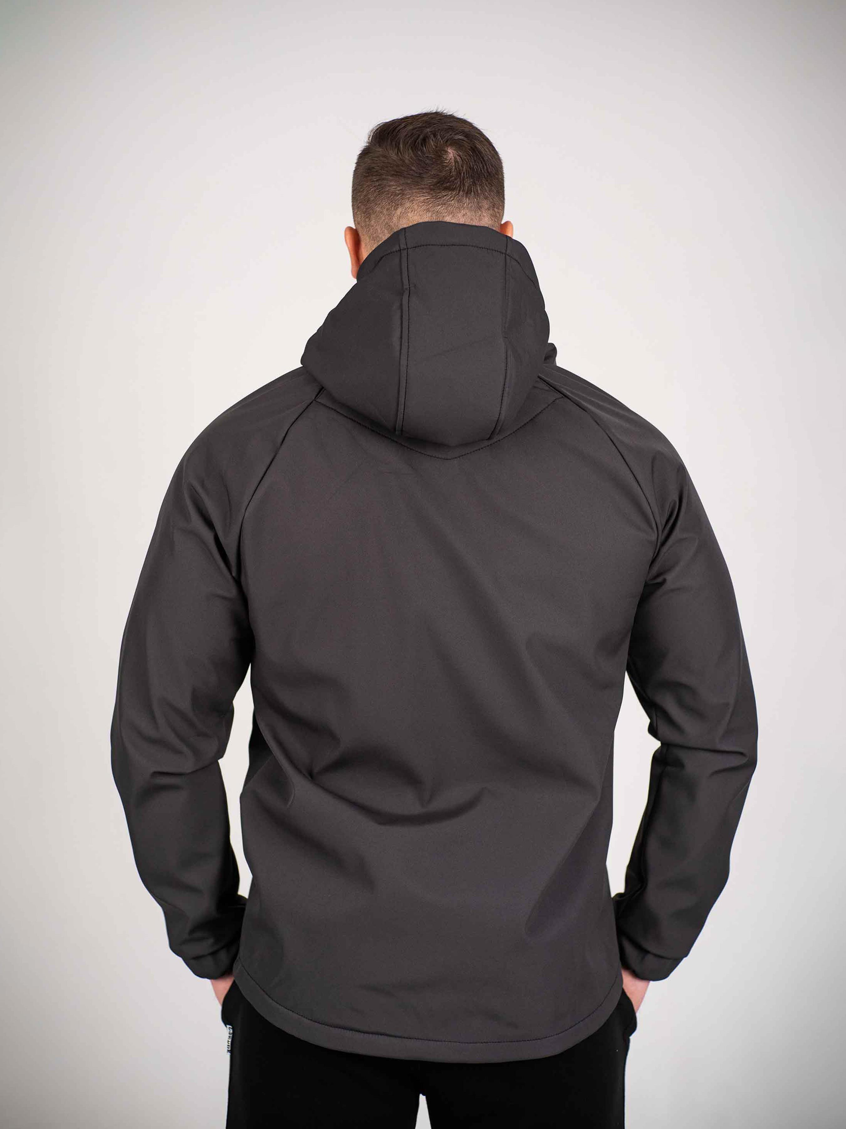 Куртка чоловіча Protection Soft Shell Dark графіт Custom Wear - Фото 9