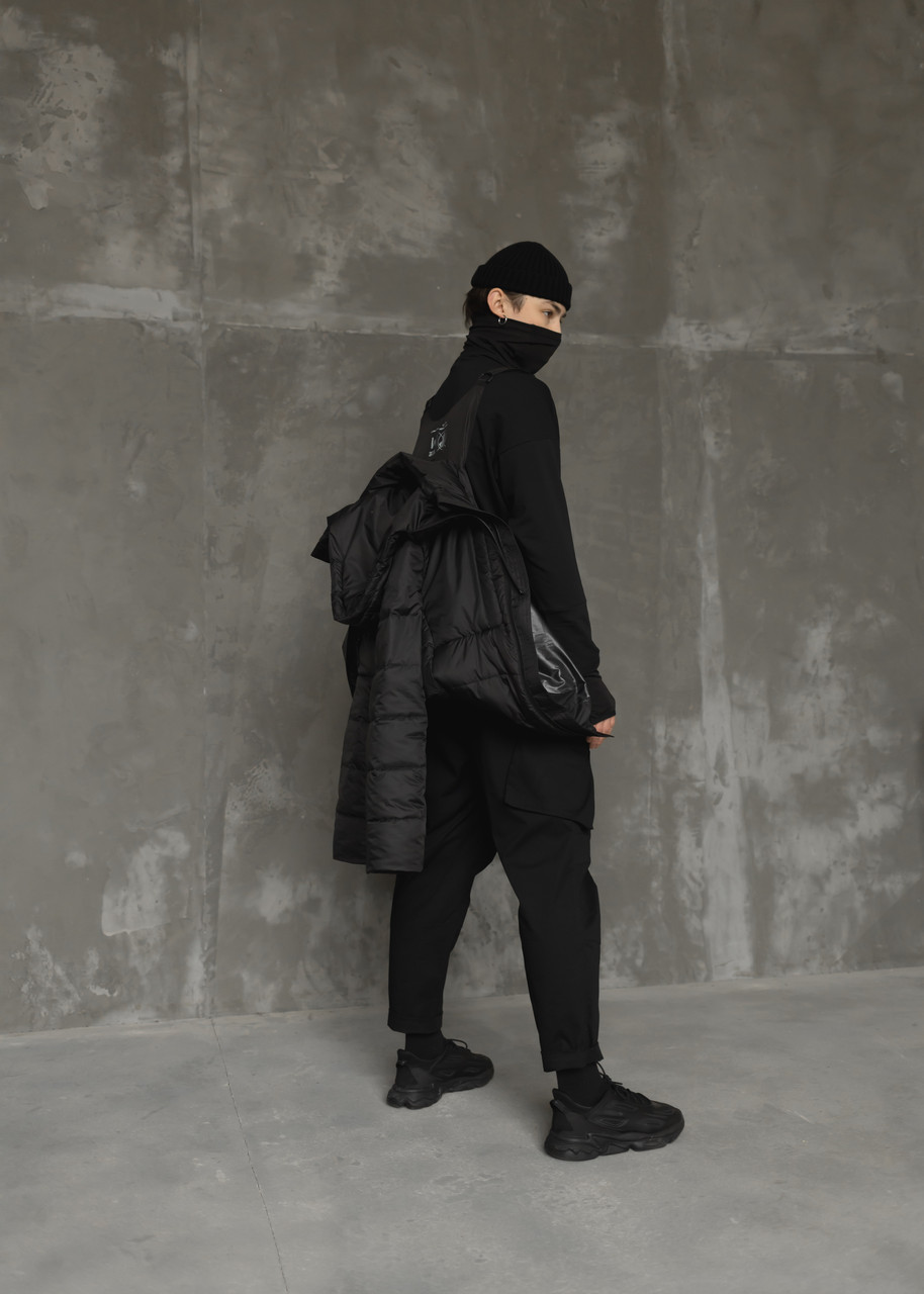 Демісезонна куртка чоловіча чорна бренд ТУР модель Ішов TURWEAR - Фото 9