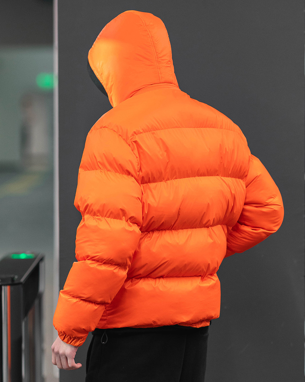 Зимняя мужская куртка Homie 2.0 оранжевый Пушка Огонь - Фото 10